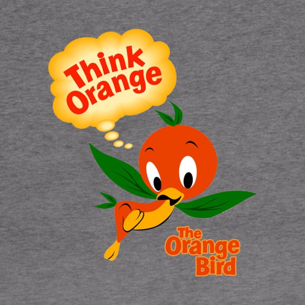 Orange Bird by Mouse Magic with John and Joie